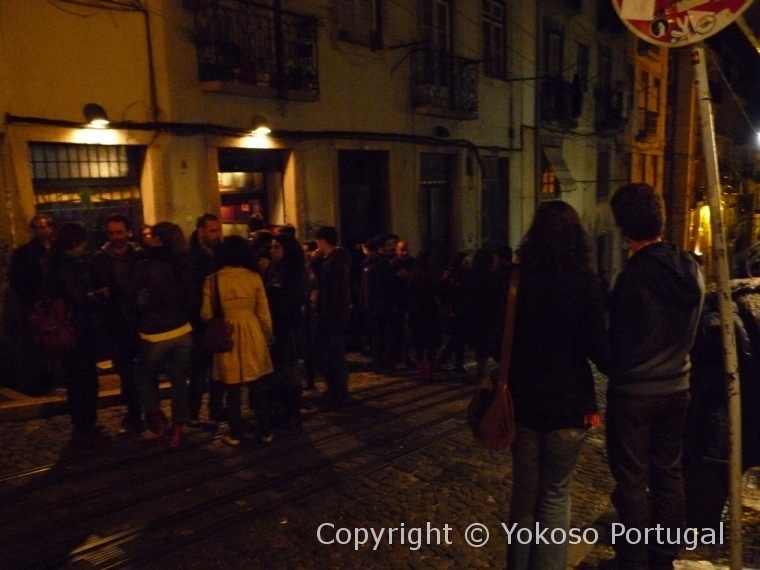 夜のバイロ・アルト地区 夜のバイロ・アルト地区